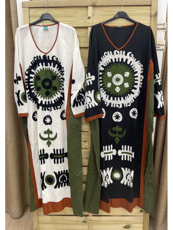 Vestido/ Kaftan bordado 2