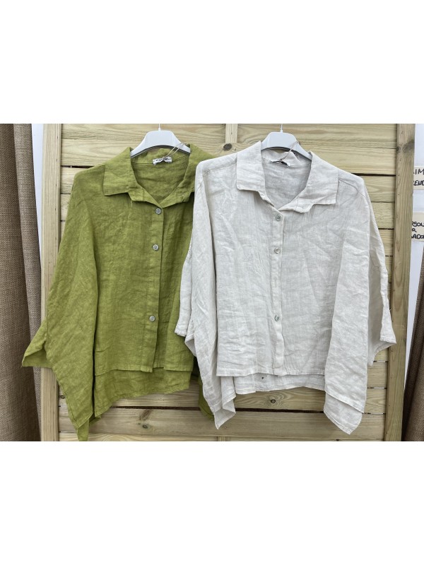 Camisa lino Llanes 2