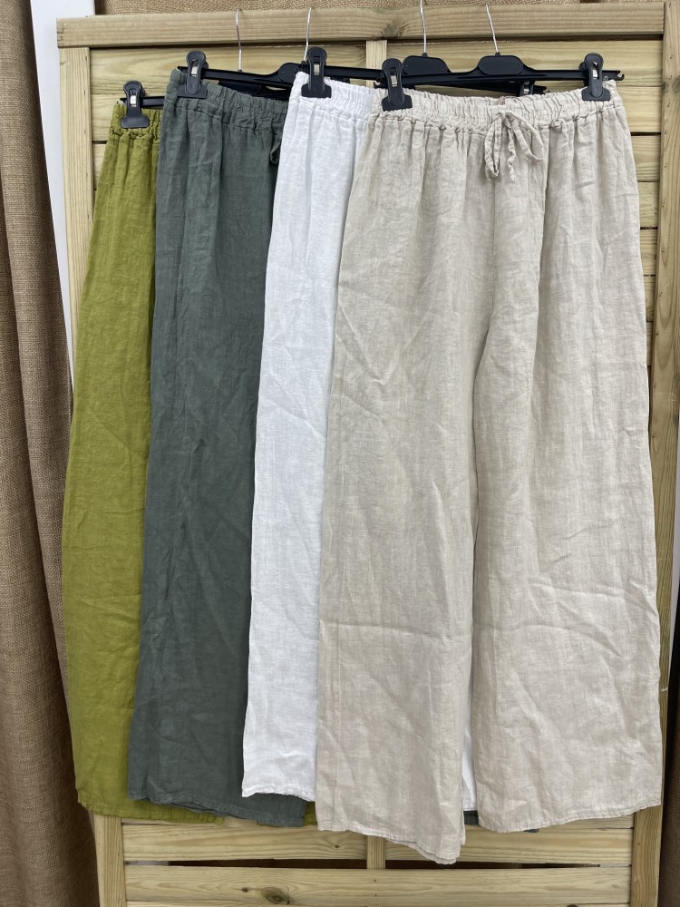 Pantalon lino Llanes