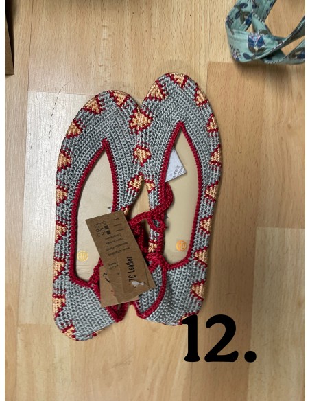 Bailarinas crochet número 40