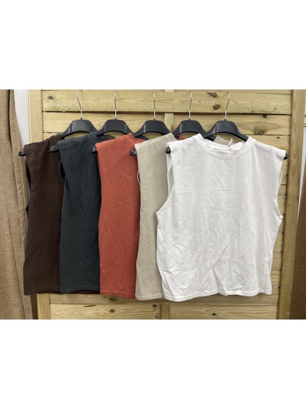 Top cruzado delantero textura