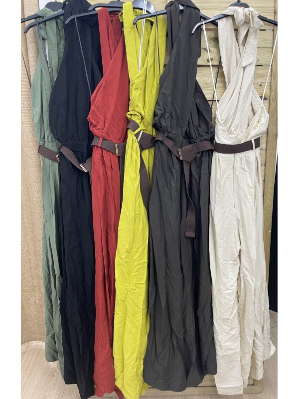 Mono cruzado con esplada descubierta y cinturon 2