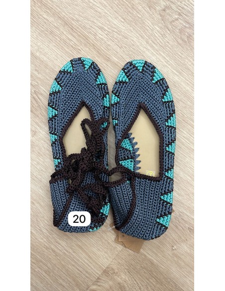 Bailarinas crochet número 37