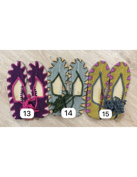 Bailarinas crochet número 38