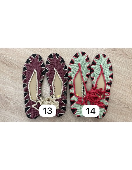 Bailarinas crochet número 40