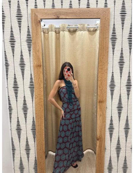 Vestido margaritas palabra de gasa triple vivo