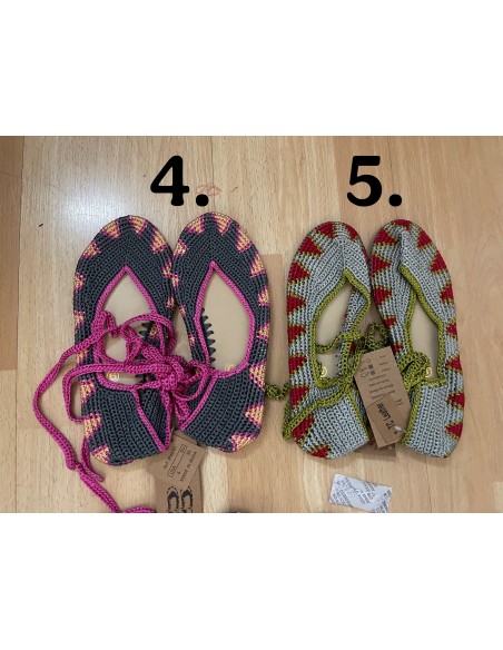 Bailarinas crochet número 36