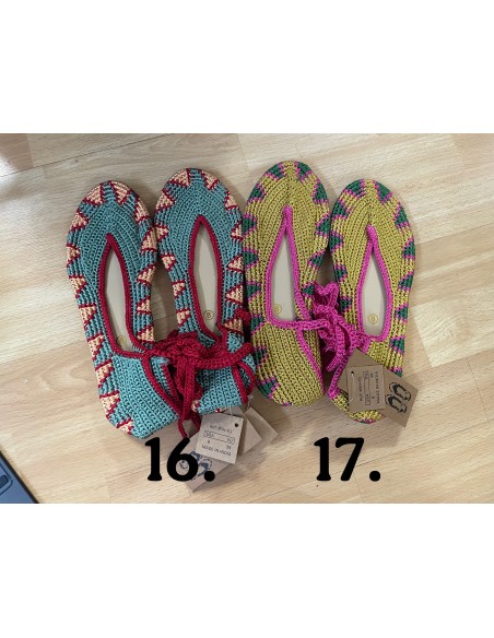 Bailarinas crochet número 38