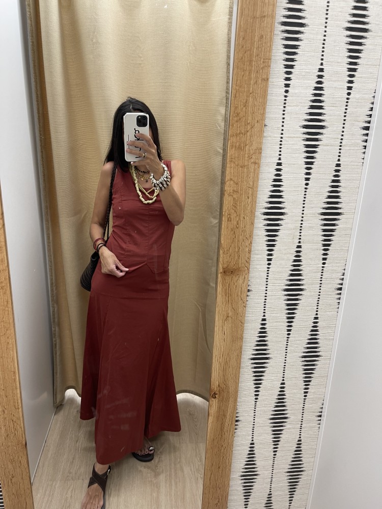 Top Casilda de sisa abertura delantera