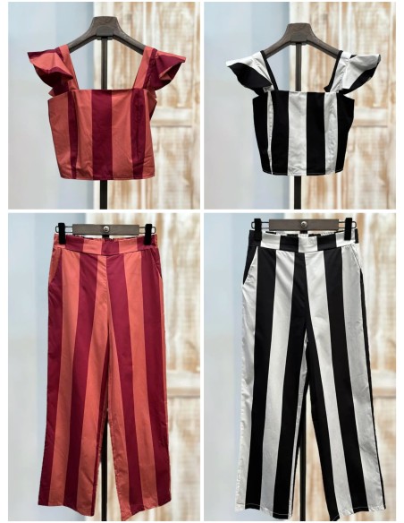 Top Marita rayas verticales