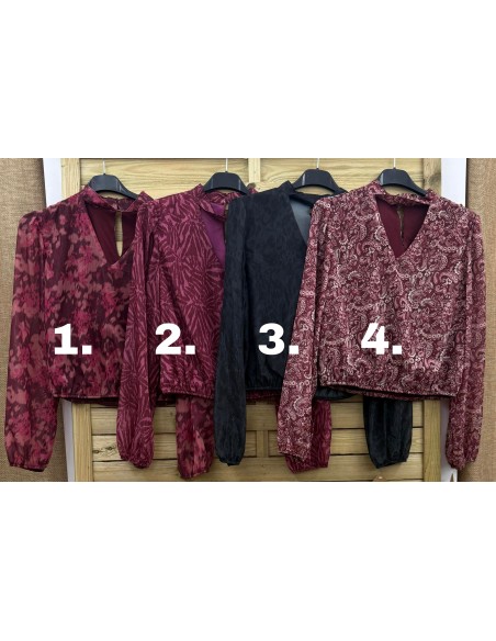 Camisa Carlota brillito