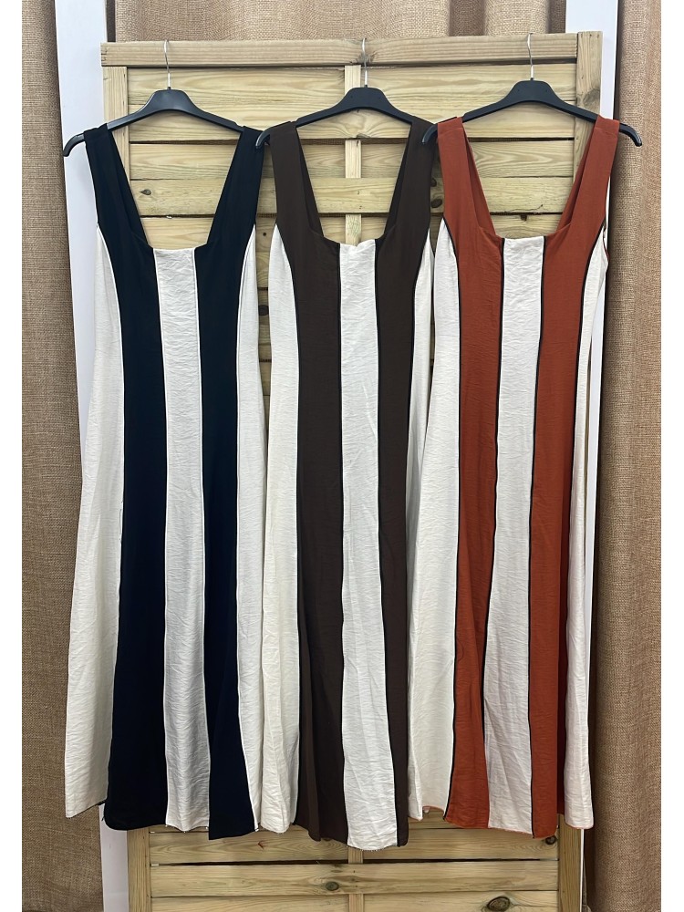 Vestido Teresa con vivos