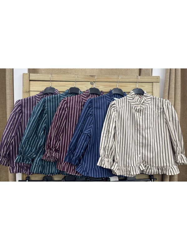 Camisa Carol volantitos