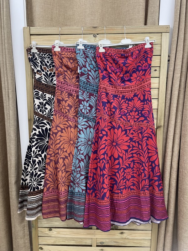 Vestido palabra estampado flores con corte en pecho 2