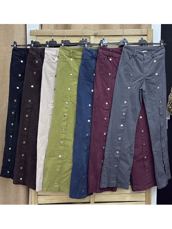 Pantalon corchetes delanteros