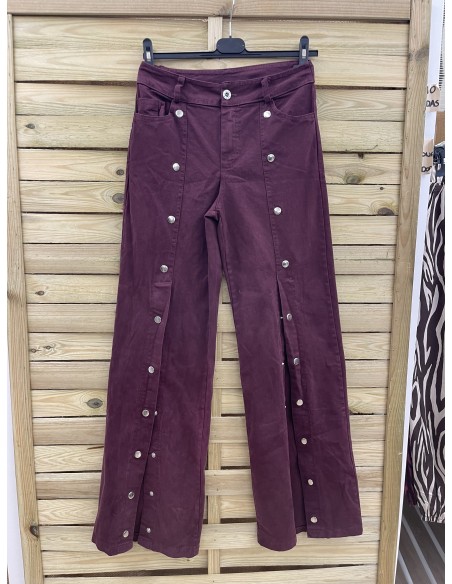 Pantalon corchetes delanteros