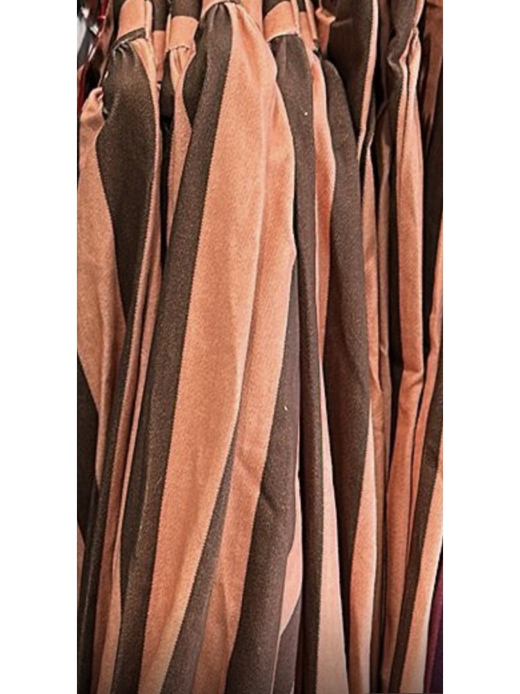 Chaqueta abotonada raya media vertical