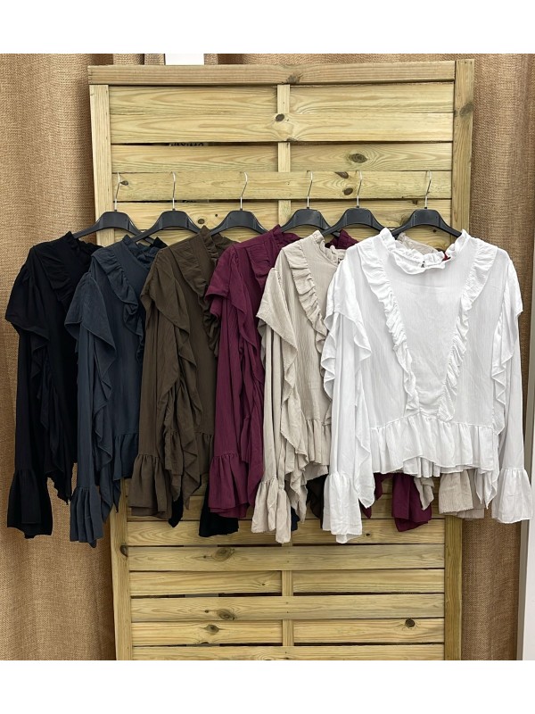 Camisa Leonor brillito