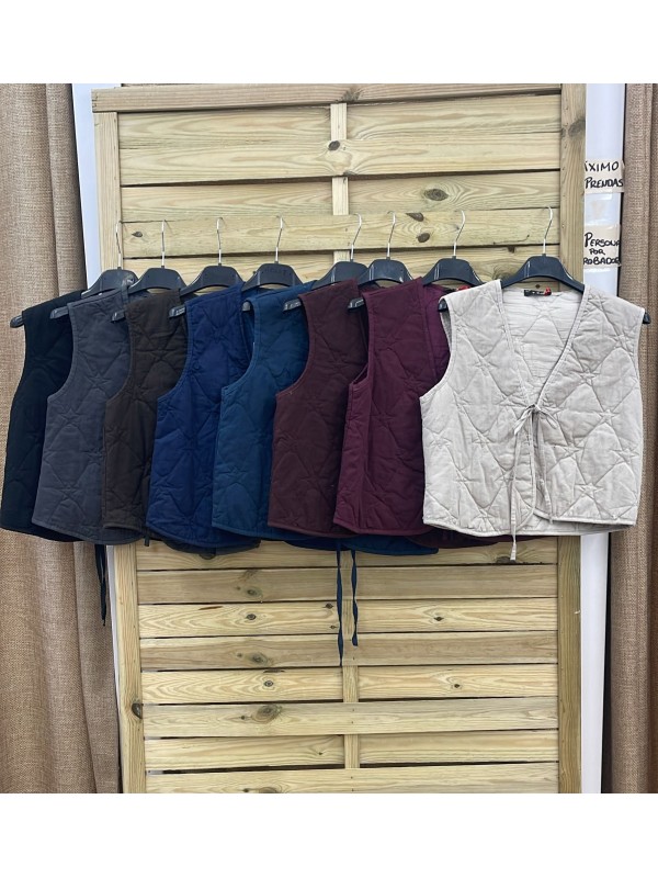 Chaleco lazada en pecho