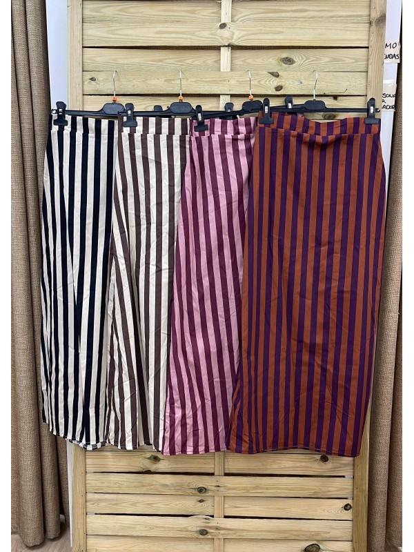 Falda Carmen rayas verticales