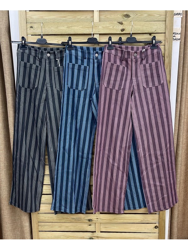 Pantalon rayas Claudia