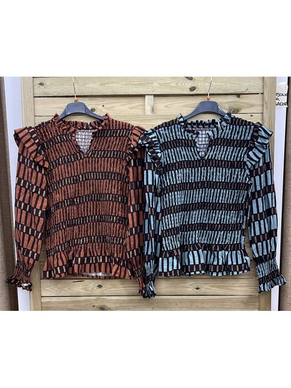 Camisa fruncida Mery