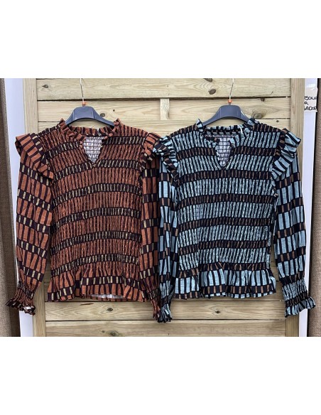 Camisa fruncida Mery