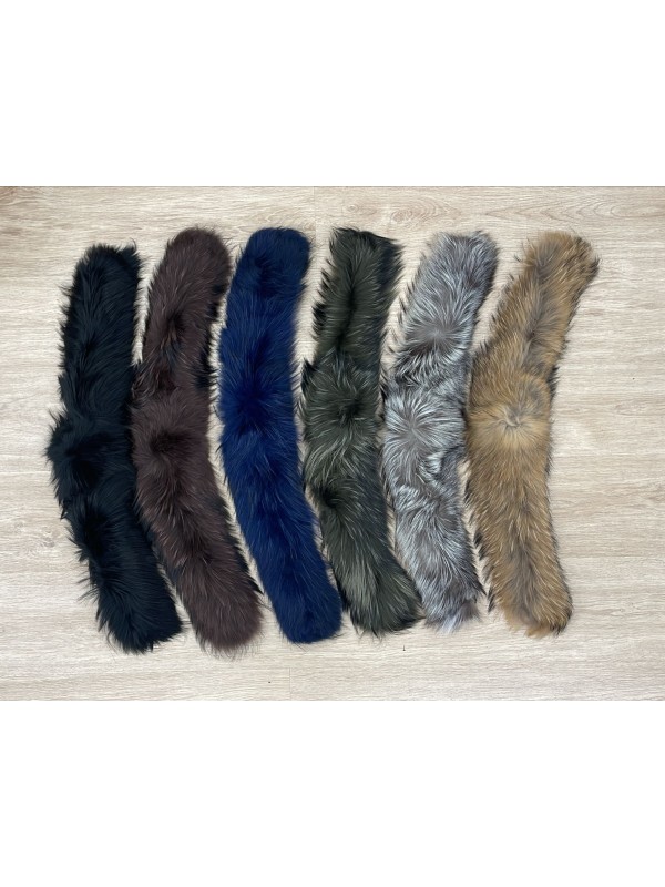 Cuello de pelo natural