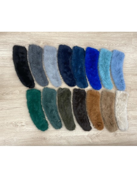 Cuello de pelo sintetico 88cm