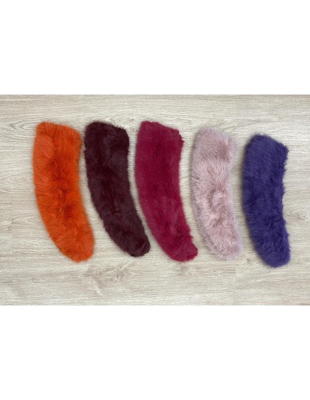 Cuello de pelo sintetico 88cm