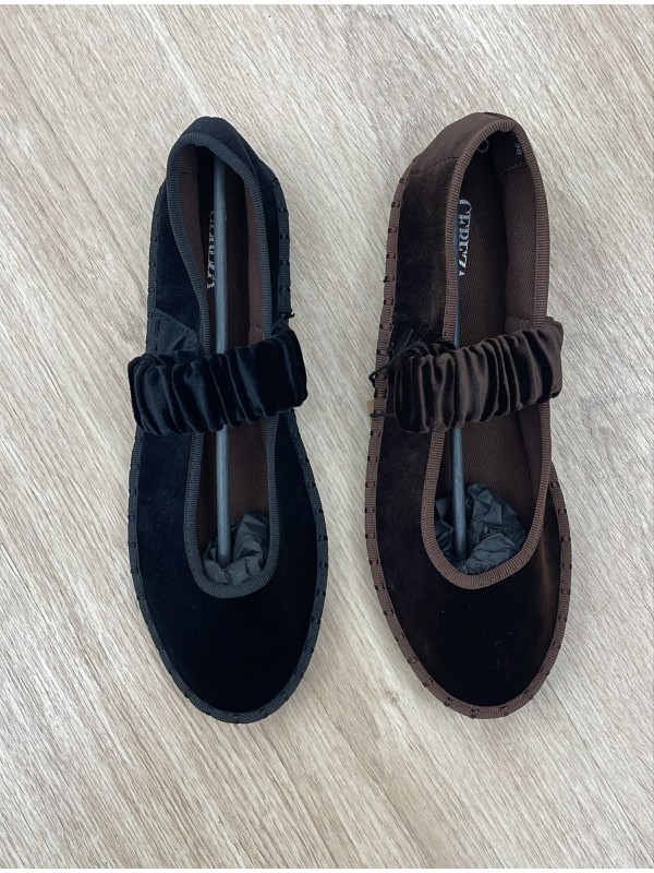 Bailarina lisa con tira ancha elástica 2