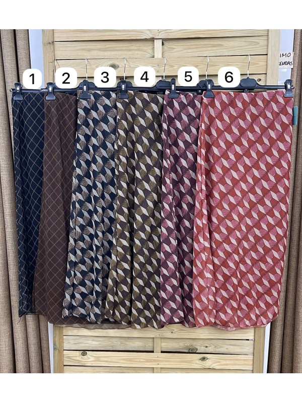 Falda Carmina brillito