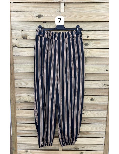 Pantalon bombacho cuadros