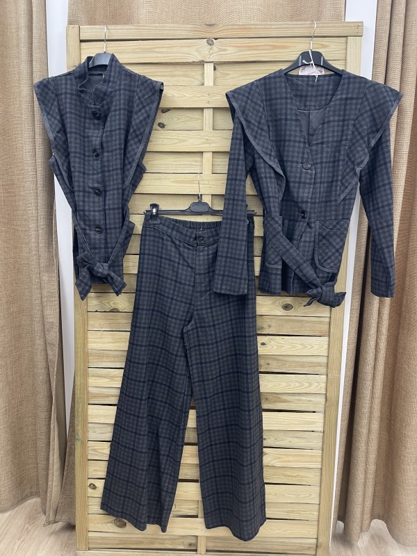 Pantalon cuadros Sara