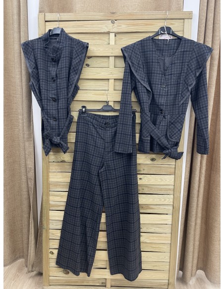 Pantalon cuadros Sara