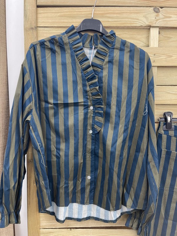 Camisa Carol rayas 2