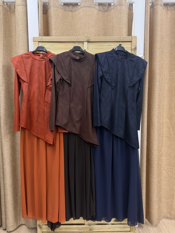 Conjunto doble textura