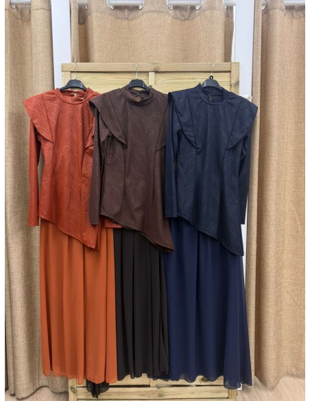 Conjunto doble textura