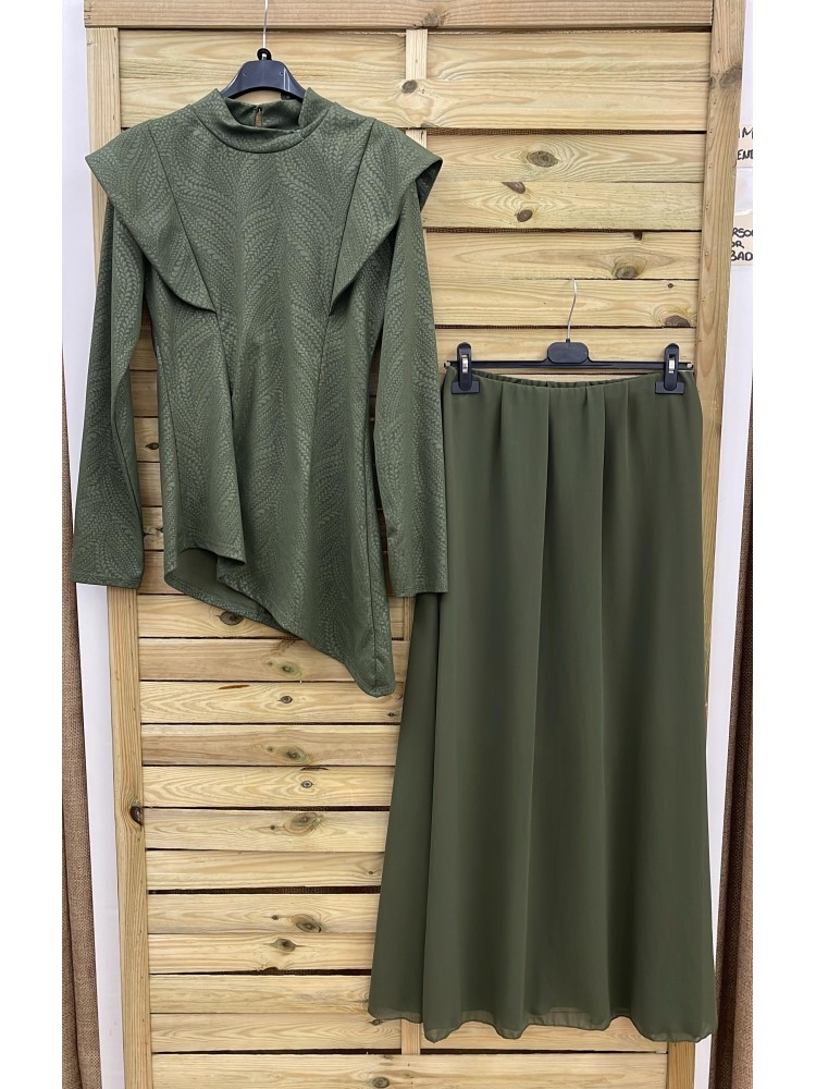 Conjunto doble textura