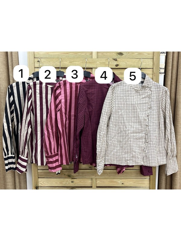 Camisa Catalina botones laterales