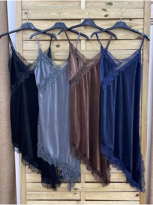 Lencera larga con bajo asimétrico Lara