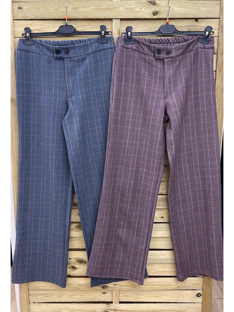 Pantalon cuadros Leti