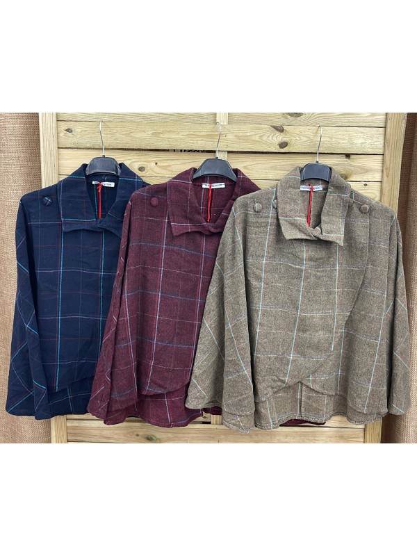 Capa corta cruzada Elena