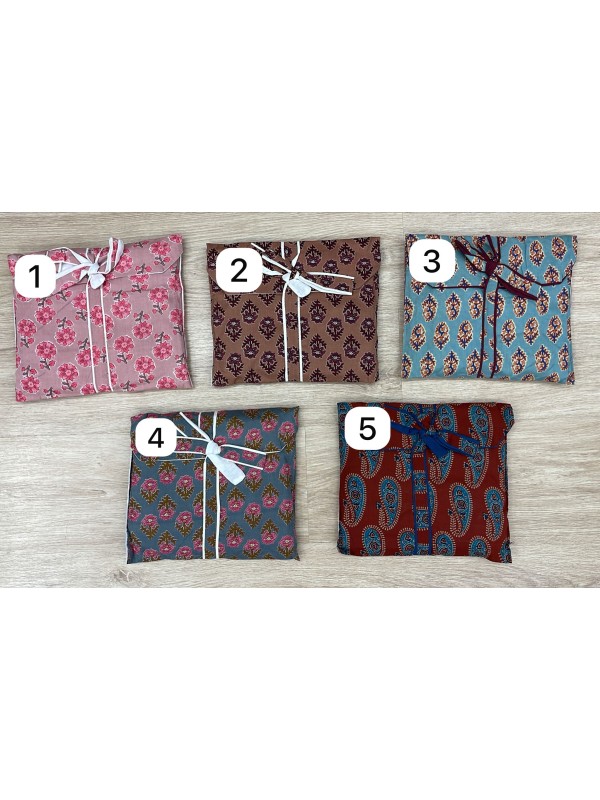 Pijama largo estampado M