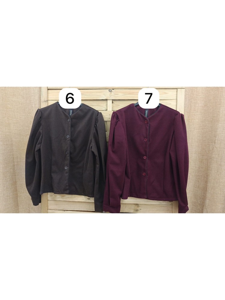 Chaqueta de paño vintage