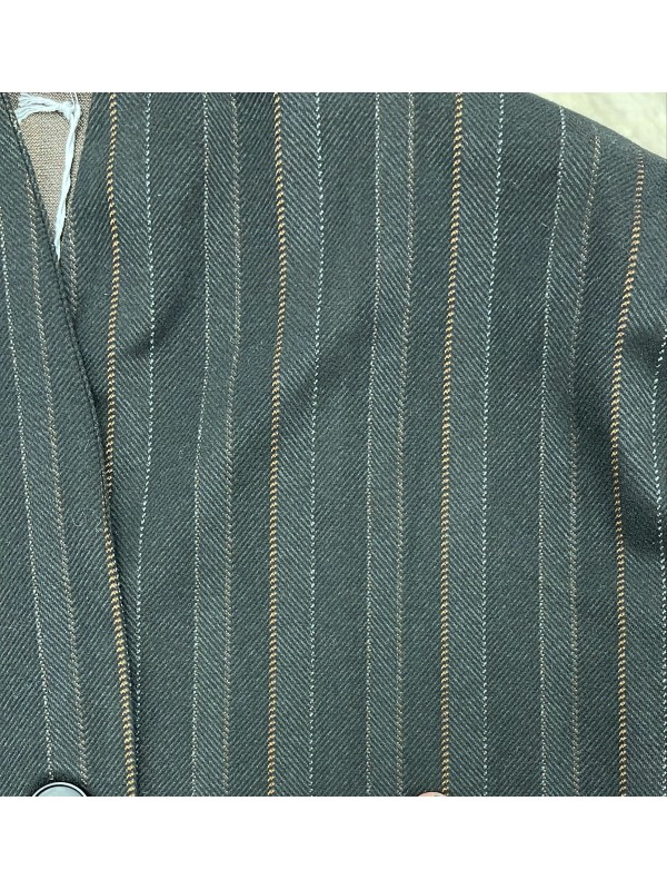 Chaqueta cuello mao y frunce en hombros Bruna 2