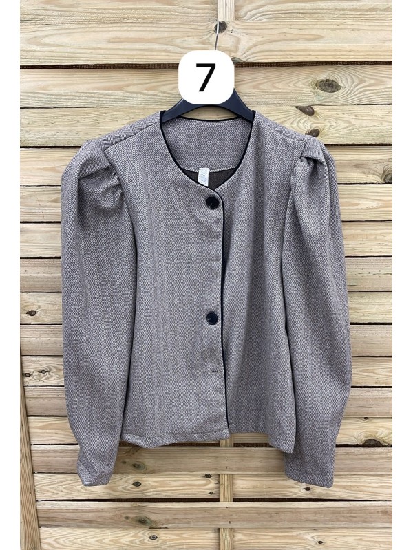 Chaqueta vintage estampada 2