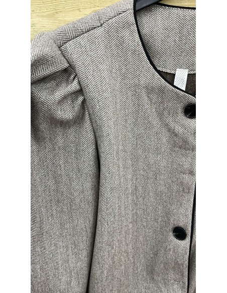 Chaqueta vintage estampada