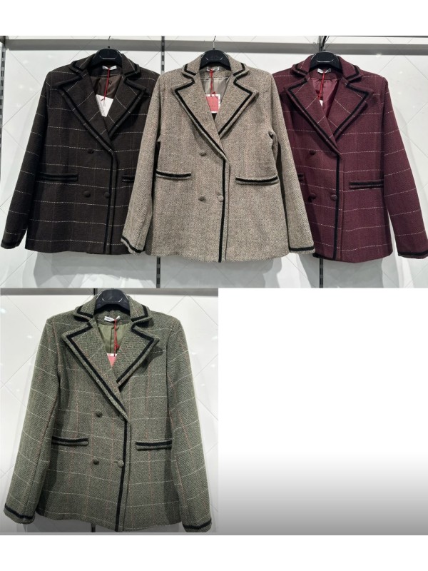 Blazer Magda vivo negro