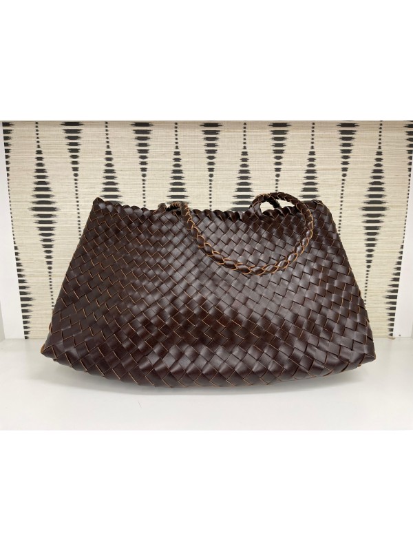 Bolso de piel trenzado Palermo